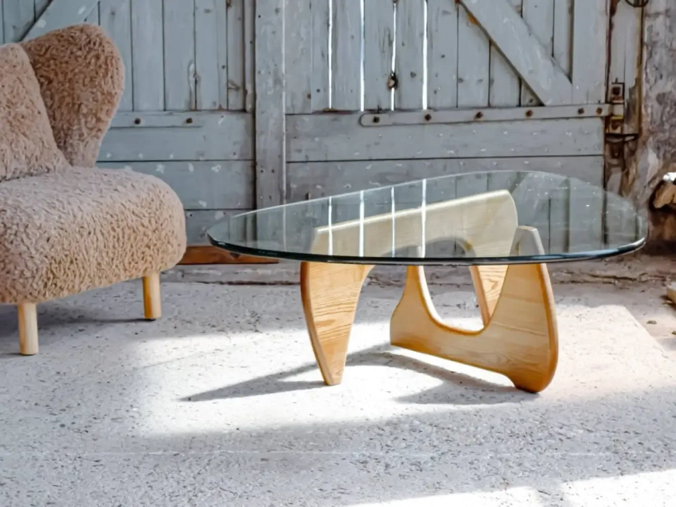 Noguchi Salontafel Essen Detail foto Pand OKO