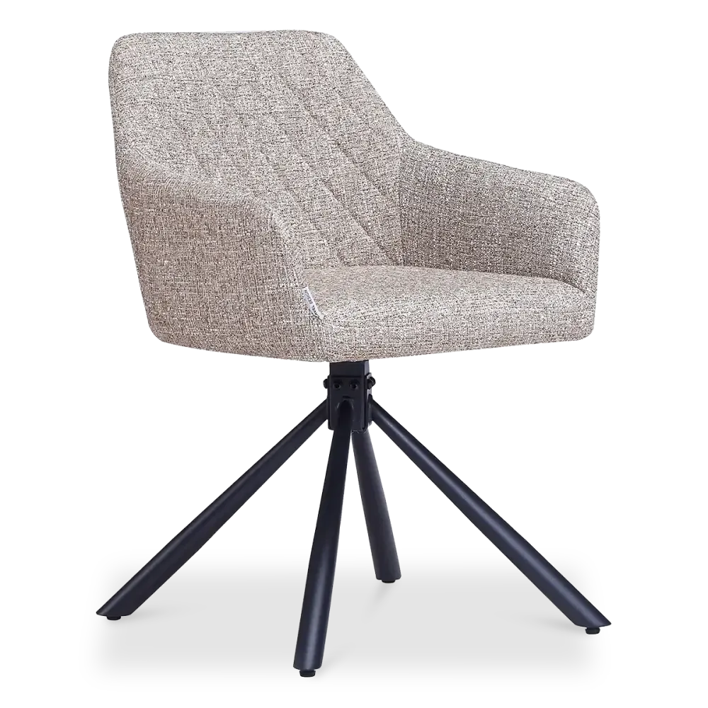 specificaties-wolf-eetkamerstoel-zwarte finish-zand ote