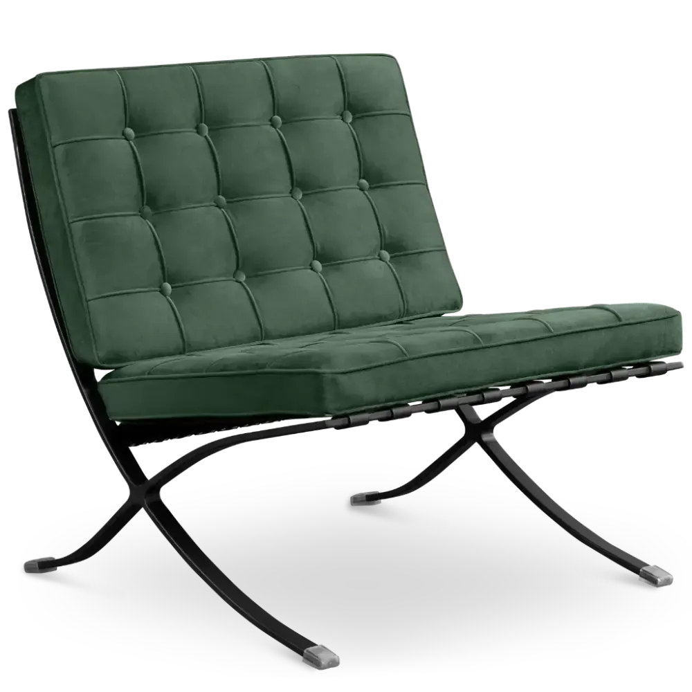 specificaties paviljoen chair groen velvet