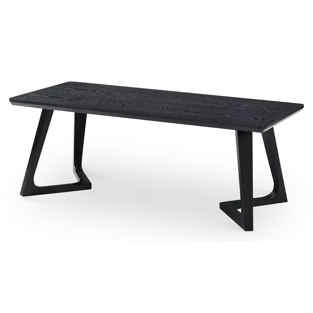 specificaties Jensen salontafel zwarte finish  