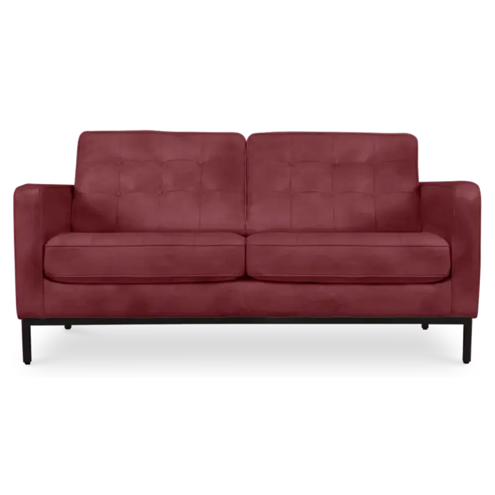 specificaties Italo 2 zits rood velvet