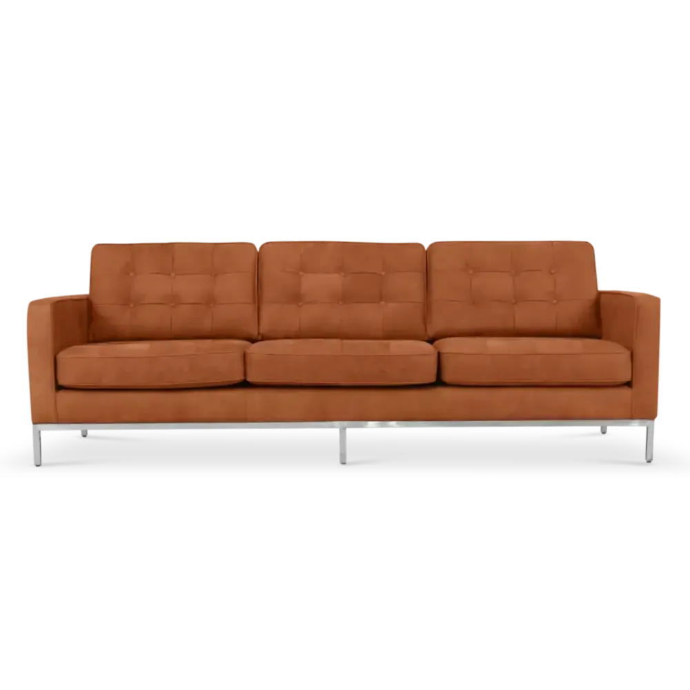 specificaties Italo 3 zits cognac leer
