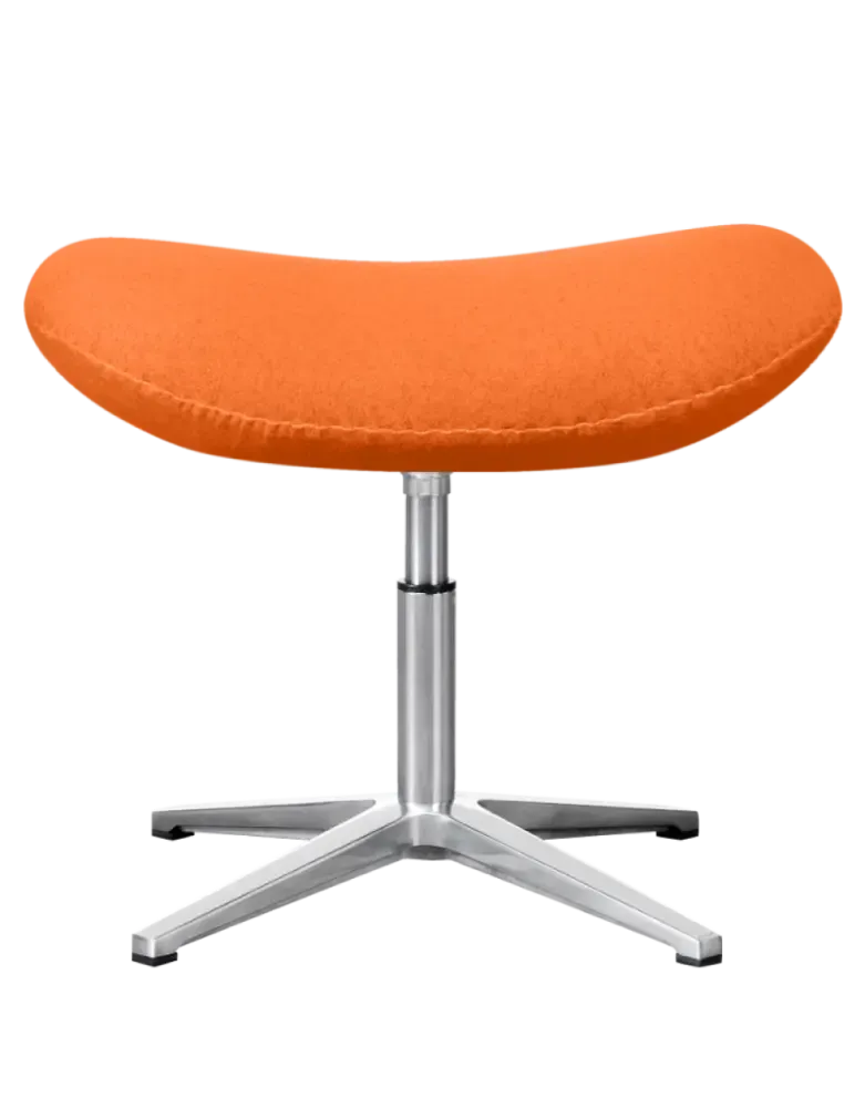 Flegg Ottoman / Hocker Oranje Kasjmier