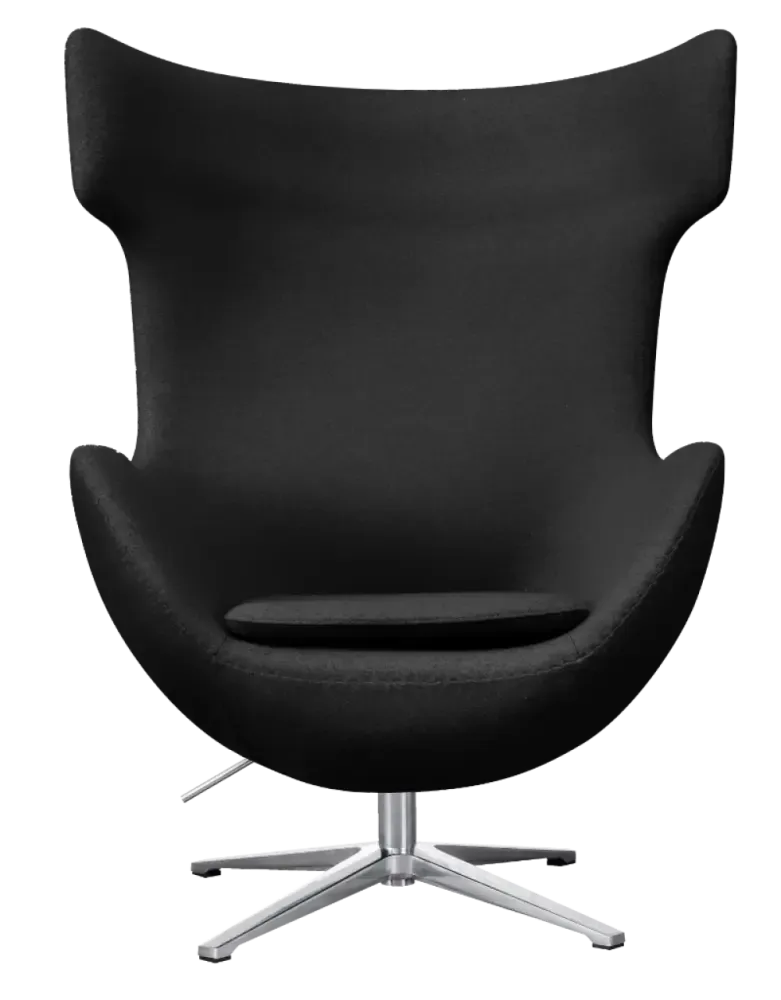 Flegg Chair Zwart Kasjmier