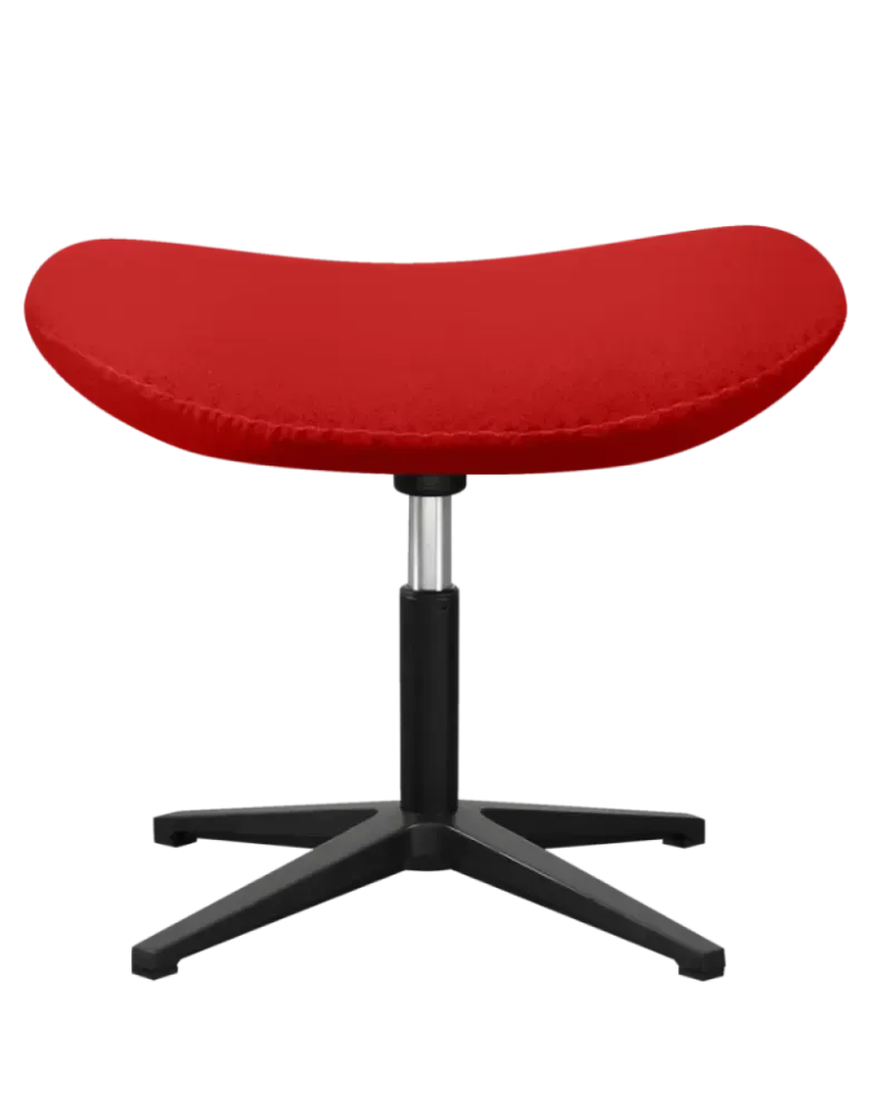 Flegg Ottoman / Hocker Rood Kasjmier