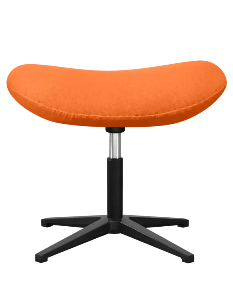 Flegg Ottoman / Hocker Oranje Kasjmier