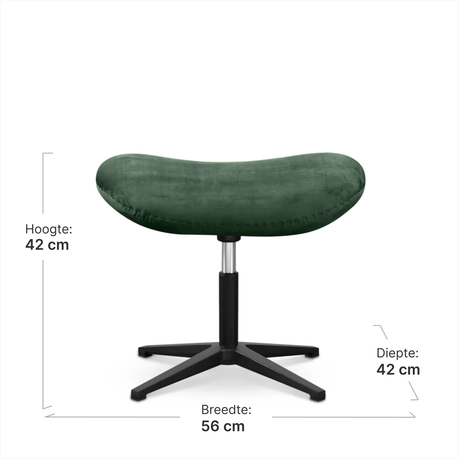 Flag Chair Groen Velvet