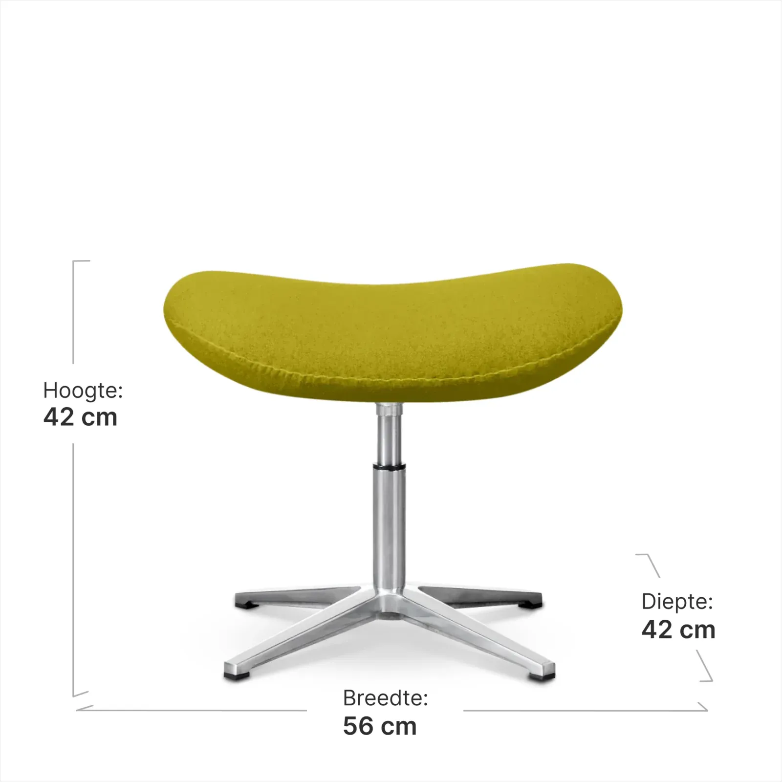 Flag Chair Groen Kasjmier
