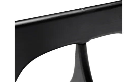 Japandi Salontafel Sabi | Glazen Blad | Zwart Onderstel Japandi Salontafel Sabi | Glazen Blad | Zwart Onderstel