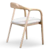 Artson Eetkamerstoel | Essen | Wit Boucle