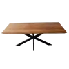 Cavel Rechthoekige Notenhouten Tafel
