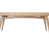 Eettafel Japandi Deens Ovaal Eiken