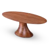 Ovale Tulip Eettafel Walnoot