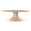 Ovale Tulip Eettafel | Naturel