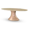 Ovale Tulip Eettafel | Naturel