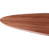 Ovale Tulip Eettafel | Walnoot