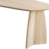 Cavel Nordic Curve Eettafel | Massief Eiken | Deens Ovaal