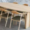 Cavel Nordic Curve Eettafel | Massief Eiken | Deens Ovaal