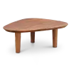 Cavel Kiezel Notenhouten Salontafel