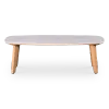 Salontafel Baron Deens Ovaal Wit Keramiek | Essen Poten