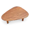 Cavel Kiezel Notenhouten Salontafel