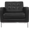 Italo Chair Zwart Leer