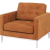 Italo Chair Vintage Cognac Leer