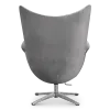 Flag Chair Zilver Grijs Velvet