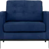 Italo Chair Kings Blue Velvet