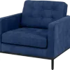 Italo Chair Kings Blue Velvet