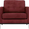 Italo Chair Bordeaux Red Velvet