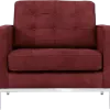 Italo Chair Bordeaux Red Velvet