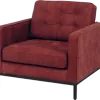 Italo Chair Bordeaux Red Velvet
