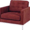 Italo Chair Bordeaux Red Velvet