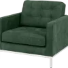 Italo Chair Forest Green Velvet