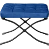Paviljoen Ottoman Kings Blue Velvet | Black Frame