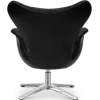 Sean Chair Zwart Leer