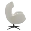 Flag Chair Wit Teddy Boucle