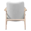 Cavel Flyder Scandinavische Lounge Chair Teddy Wit Essen
