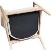 Cavel Flyder Scandinavische Lounge Chair Teddy Wit Essen