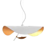Hanglamp Gulf | Mat Wit / Goud