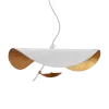 Hanglamp Gulf | Mat Wit / Goud