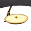 Hanglamp Gulf | Mat Zwart / Goud