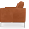 Italo Drie Zits Vintage Cognac Leer