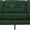 Italo Drie Zits Forest Green Velvet