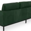 Italo Drie Zits Forest Green Velvet