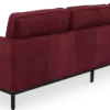 Italo Drie Zits Bordeaux Red Velvet