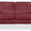Italo Twee Zits Bordeaux Red Velvet