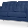 Italo Twee Zits Kings Blue Velvet