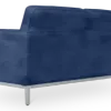 Italo Twee Zits Kings Blue Velvet